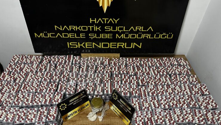Arsuz’da Sentetik Uyuşturucu Ele Geçirildi