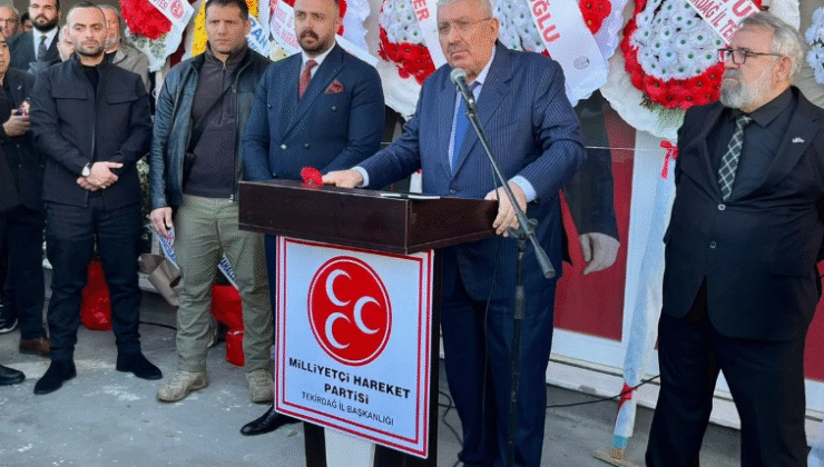 MHP’li Yalçın Tekirdağ’da: “Terörsüz Türkiye Hedefinde Geri Dönüş Yok”
