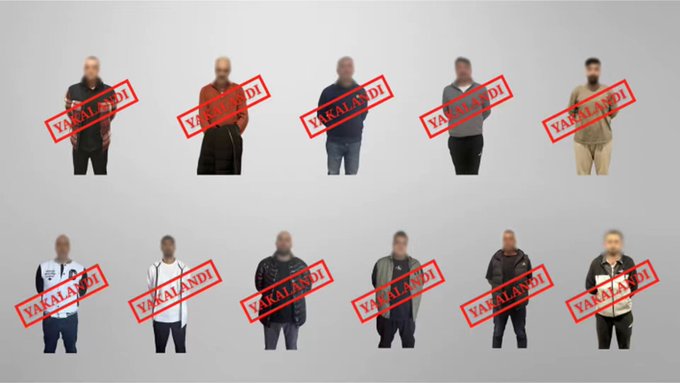 Kırmızı Bültenle Aranan 9, Ulusal Düzeyde Aranan 2 Suçlu Türkiye’ye Getirildi