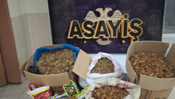 Samandağ’da Durdurulan Araçtan Kaçak Tütün Çıktı