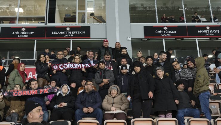 Özel Bireyler Çorum FK Maçıyla Coştu