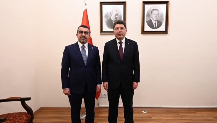Milletvekili Çalkın, Adalet Bakanı Tunç’u Ziyaret Ederek Kars’ın Taleplerini İletti