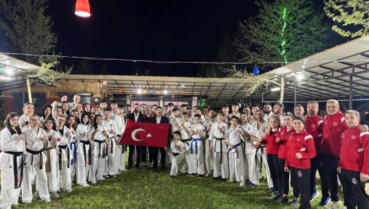 MİLLÎ SPORCULARA YAYLADAĞI’NDA MORAL ZİYARETİ
