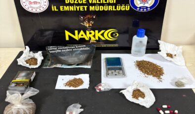 Düzce’de Uyuşturucu Operasyonu: 3 Tutuklama