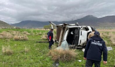 Van’ın Gevaş ilçesinde trafik kazası: 2 yaralı