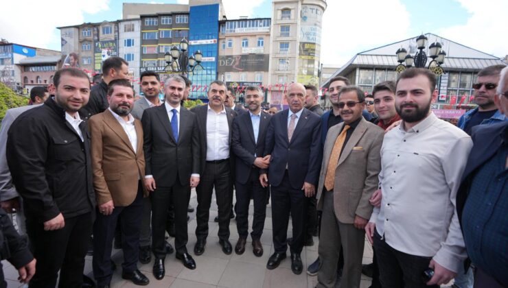 Milli Eğitim Bakanı Yusuf Tekin Erzurum’da Bayramlaşma Programına Katıldı