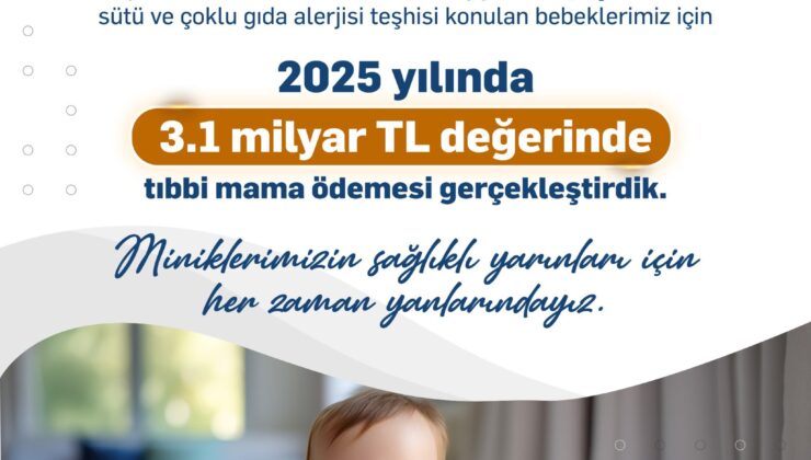 Bakan Işıkhan: Bebeklerin Tıbbi Mamasında 3,1 Milyar Lirayı Aşan Ödeme Yapıldı