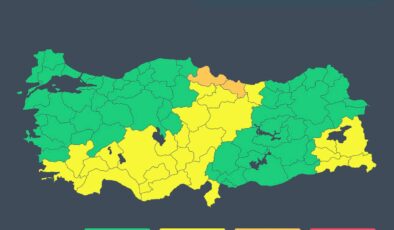 İçişleri Bakanlığı’ndan Çok Sayıda İl İçin Kuvvetli Sağanak Ve Fırtına Uyarısı